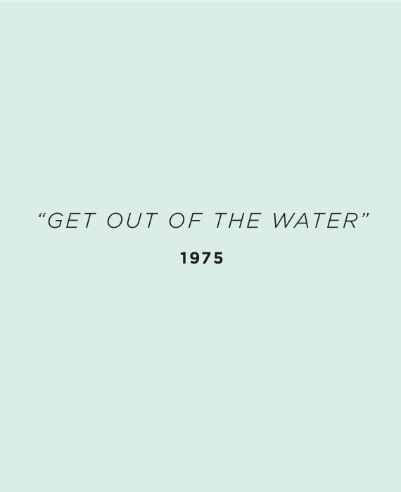 Jaws Print - Get Out Of The Water - bestplayever