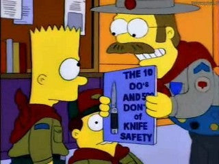 The 10 Do's and 500 Don'ts of Knife Safety Notebook - bestplayever