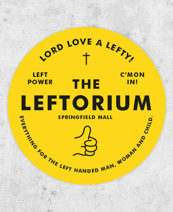 Leftorium Sticker! - bestplayever