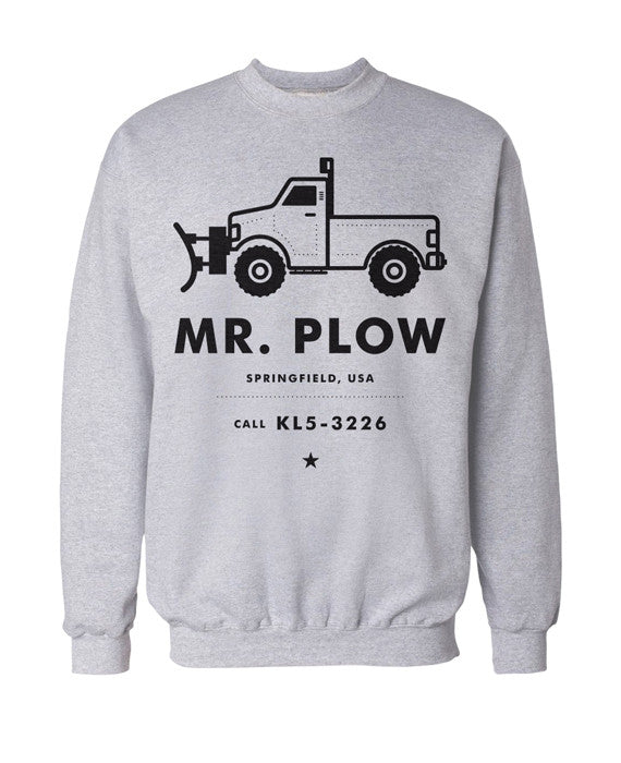 Simpsons Christmas Jumper. MR PLOW