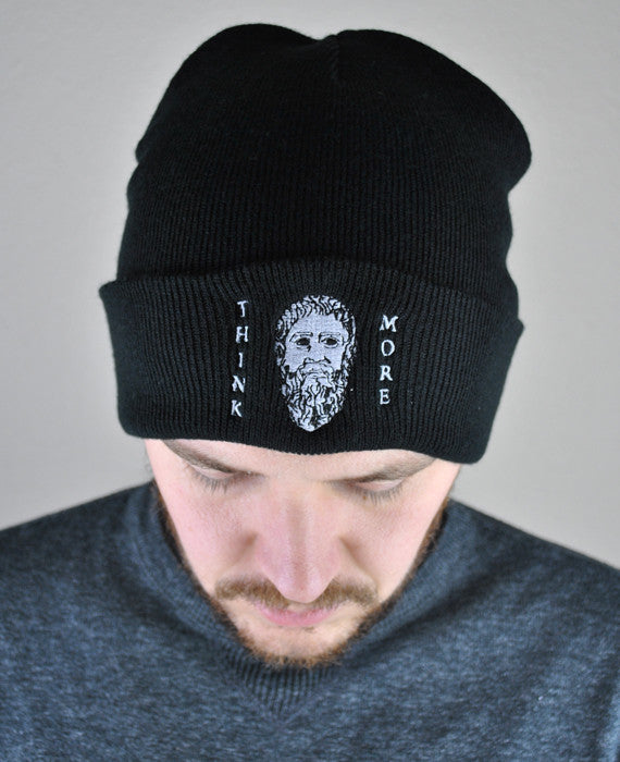 Plato "Think More" Beanie - bestplayever