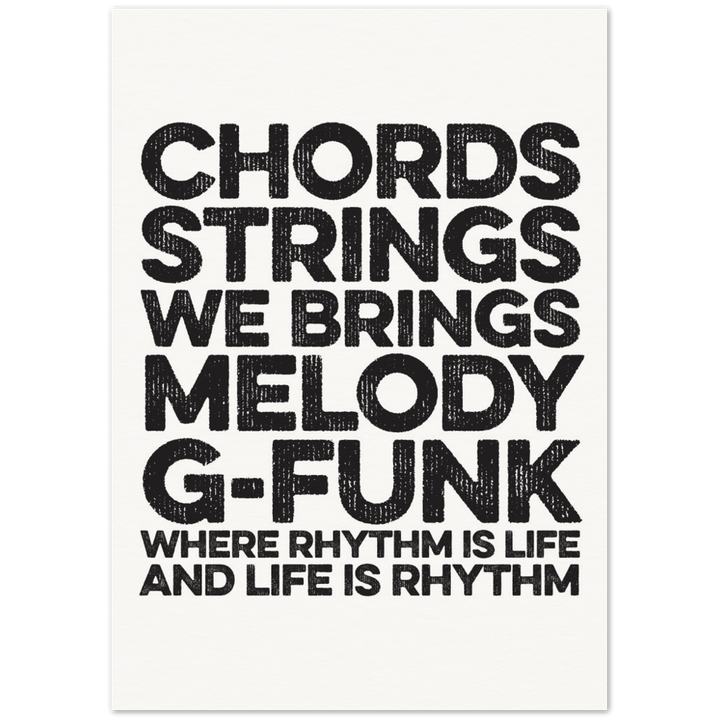 Regulate Archival Matte Paper Poster