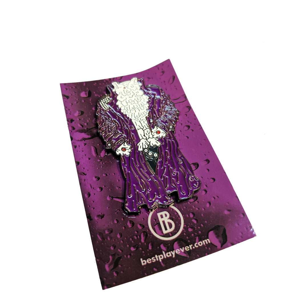 Prince 'Purple Rain' Jacket Enamel Pin - bestplayever