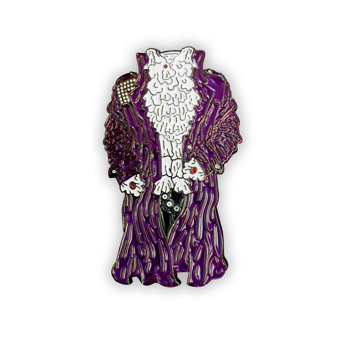 Prince 'Purple Rain' Jacket Enamel Pin - bestplayever