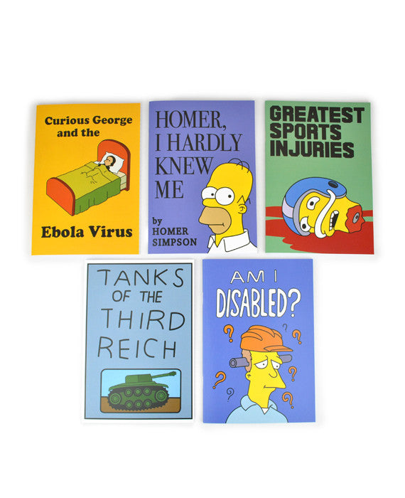 Simpsons Notebook Set - bestplayever