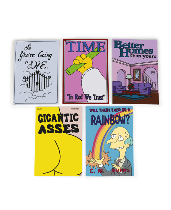 Simpsons Notebook Set #3 - bestplayever