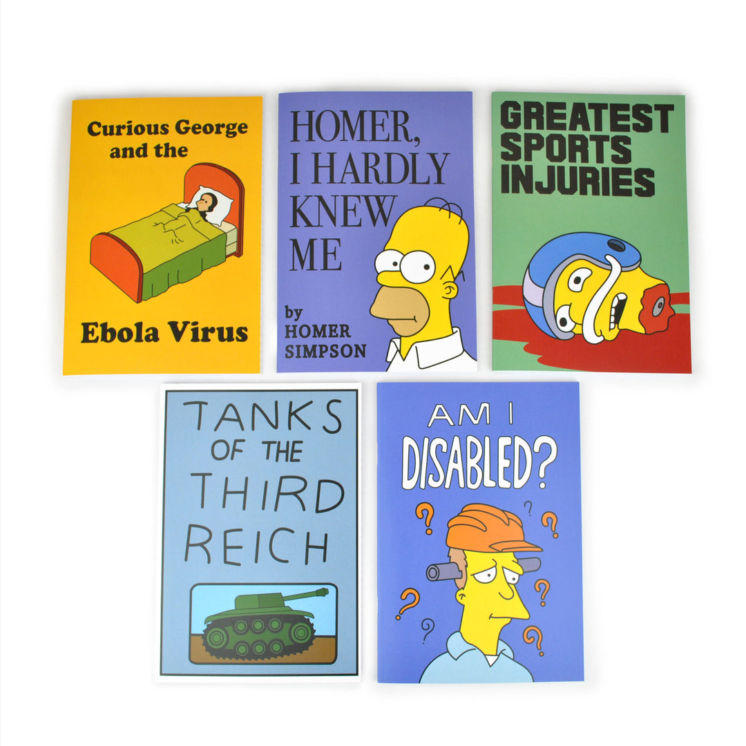Simpsons Notebook Set - bestplayever