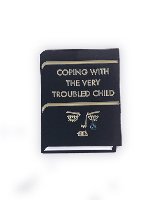 Coping With The Very Troubled Child Enamel Pin -  You Can't Go Back