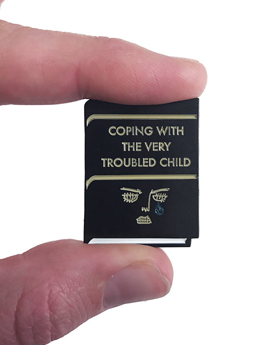 Coping With The Very Troubled Child Enamel Pin - bestplayever