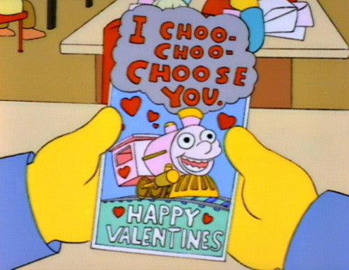 I Choo Choo Choose You Card! - You Can't Go Back